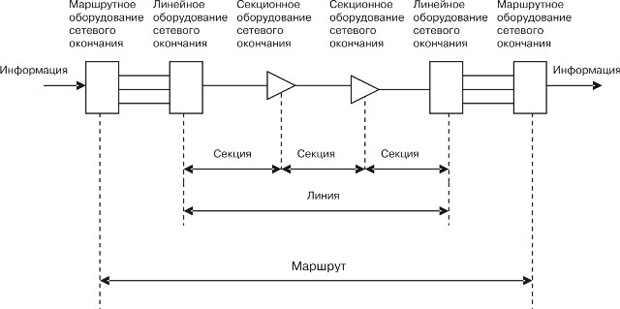 Структура системы SONET/SDH